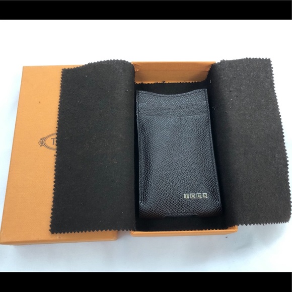Tod's Accessories - Tod’s Leather Porta iPhone Folder